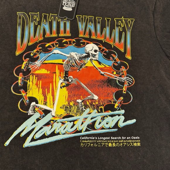 Other - Death Valley Marathon - Coney Island‎ Picnic Graphic T-Shirt - Med Black NWT